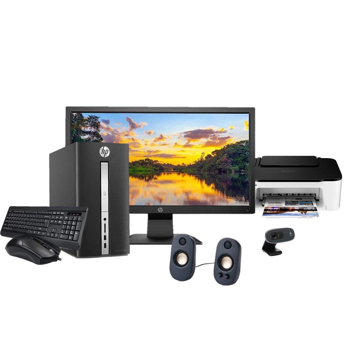 Desktop PC with 20